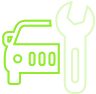 petrol green color icon